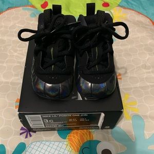 Nike LiL Posite Pro FOAMPOSITE 🔥 crib shoes 🖤